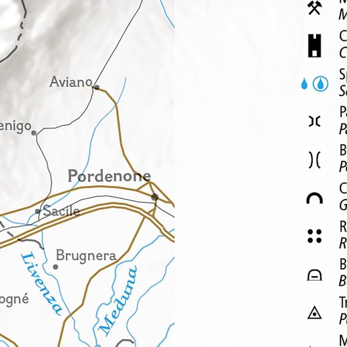 Dolomite High Route Map [Alta Via 1] Map (National Geographic Trails Illustrated Map, 4007) - Image 3