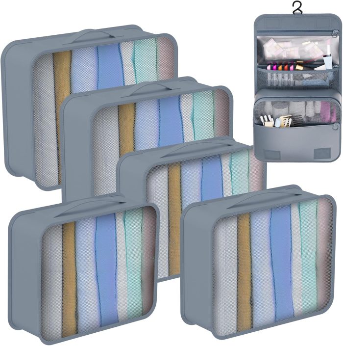 Packing Cubes, Packing Cubes for Travel, Suitcase Organizer, Travel Cubes for Packing, Packing Cube