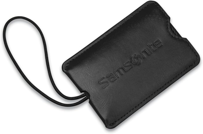 2-Pack Vinyl ID Tags, Black - Image 2