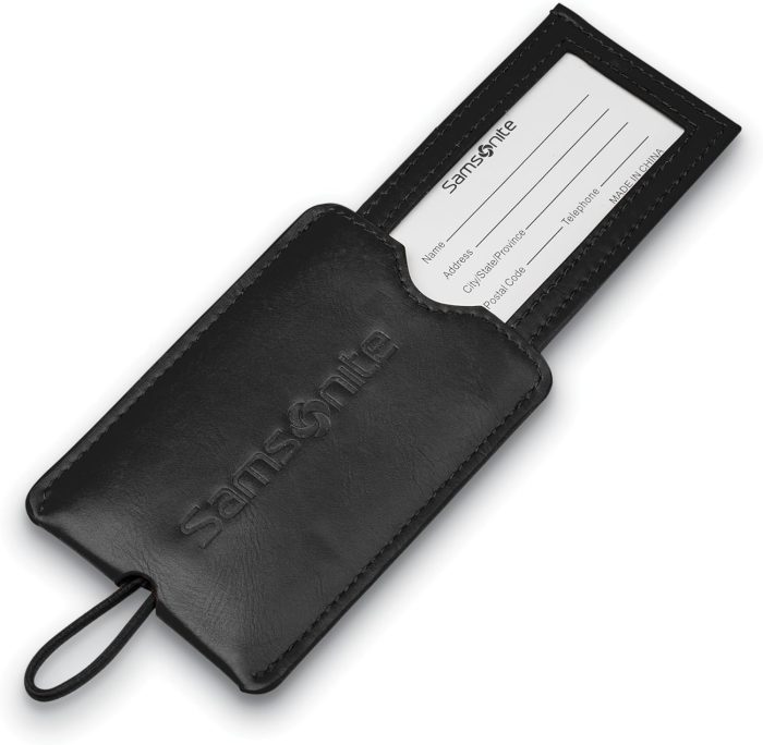 2-Pack Vinyl ID Tags, Black - Image 3